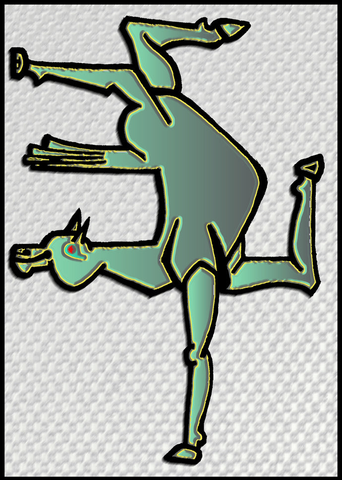 ballettpferd  [Druck auf Papier]