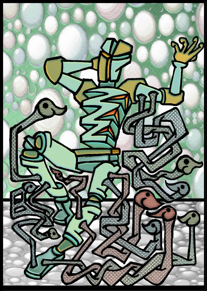 schwebeübungen II  [Druck auf Papier]