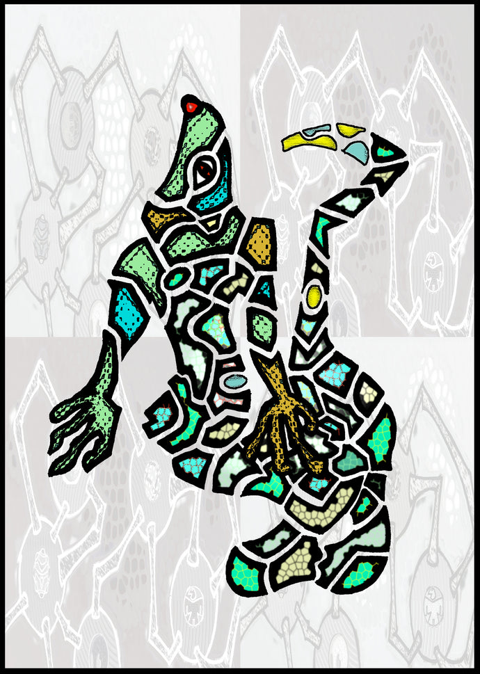 separated ghost [Druck auf Papier]