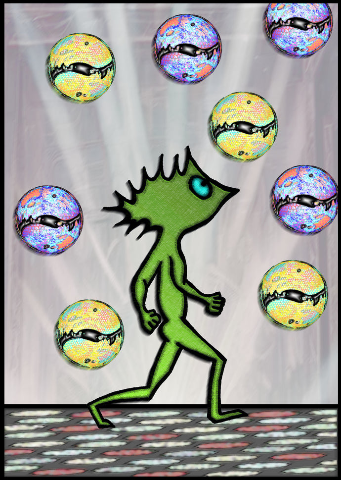 walk [Druck auf Papier]